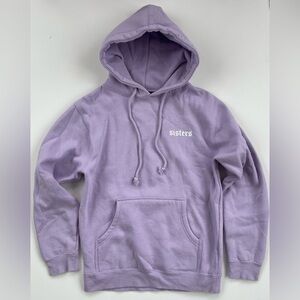 Sisters James Charles Lilac Lavender Purple Oversized Hoodie Size XS
